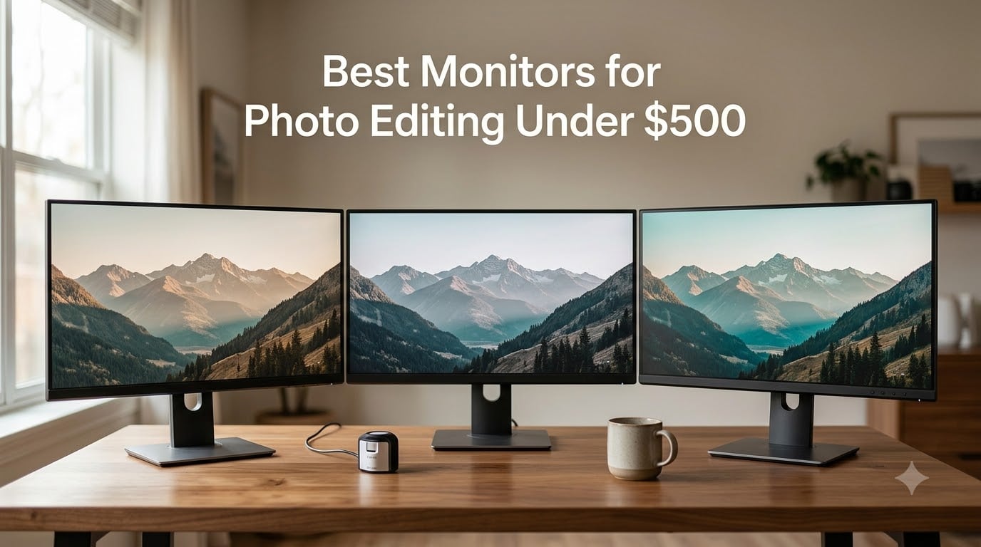 Best Monitors for Photo Editing Under $500