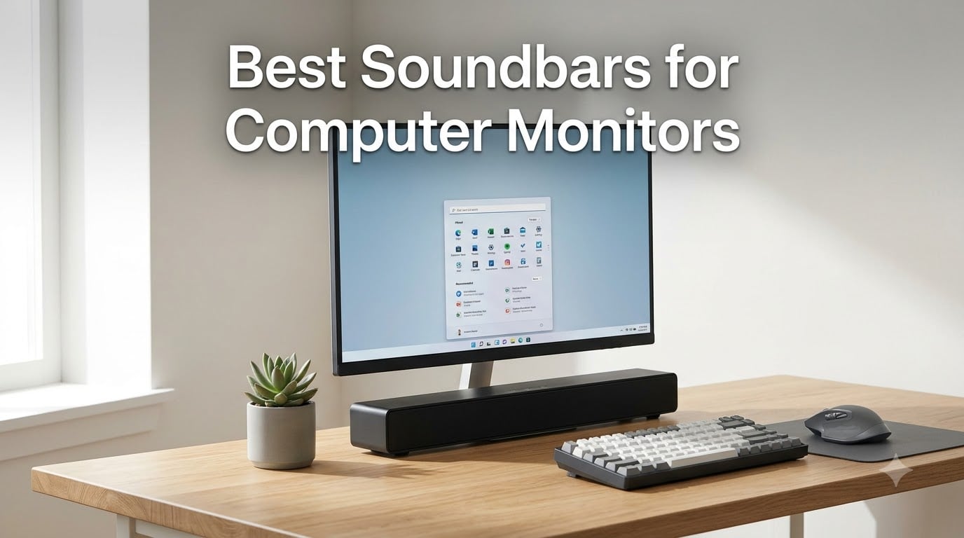Best Soundbars for Computer Monitors