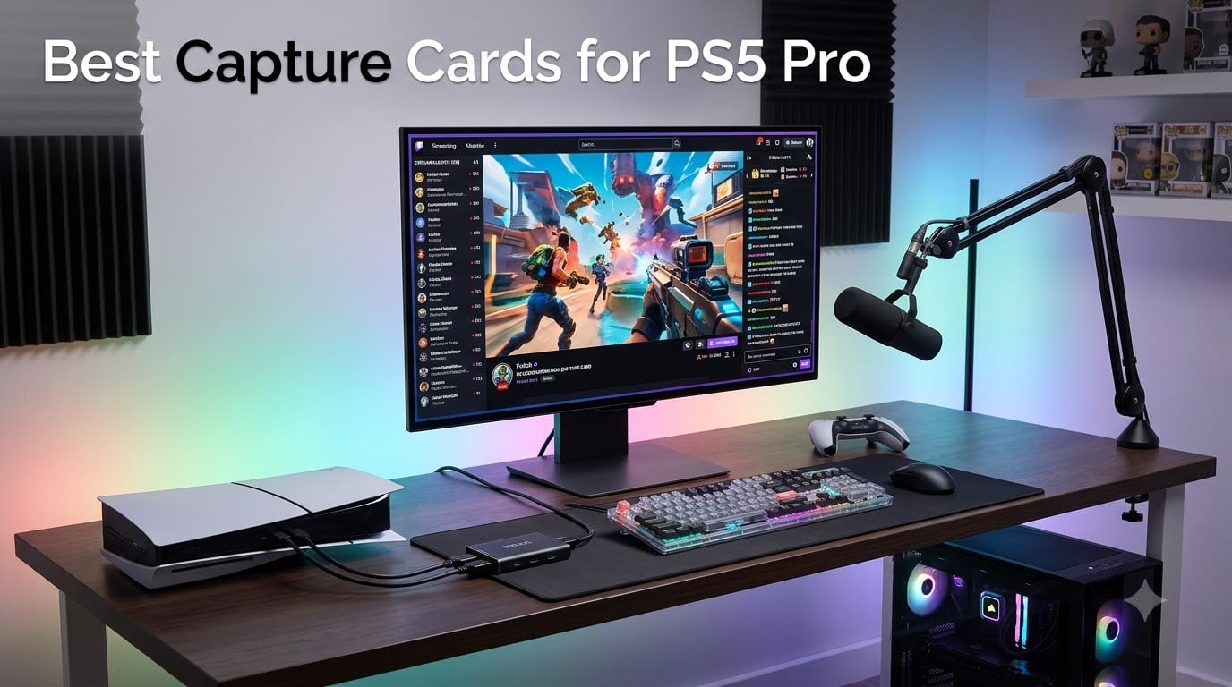 Best Capture Cards for PS5 Pro