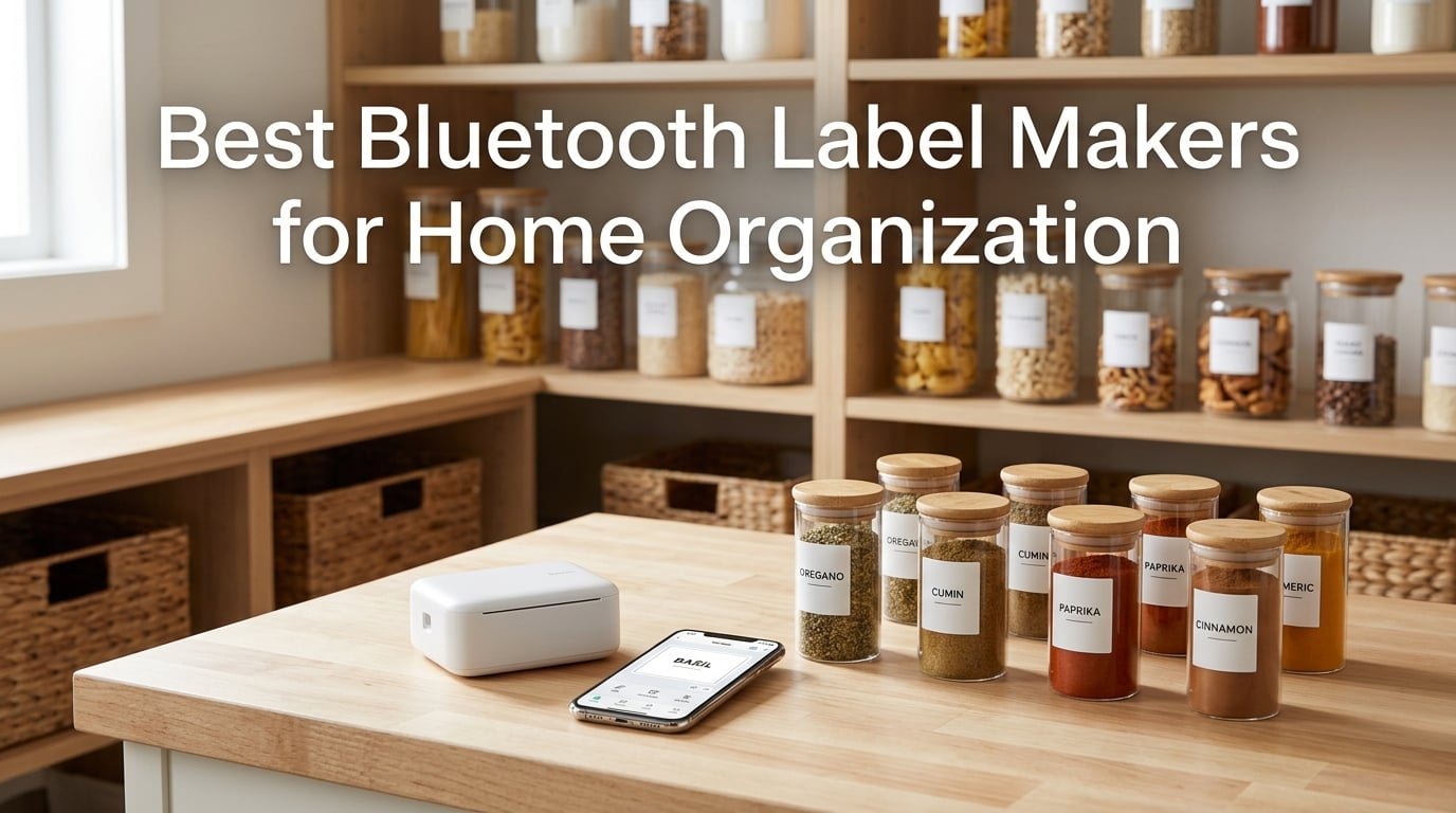 Best Bluetooth Label Makers for Home Organization