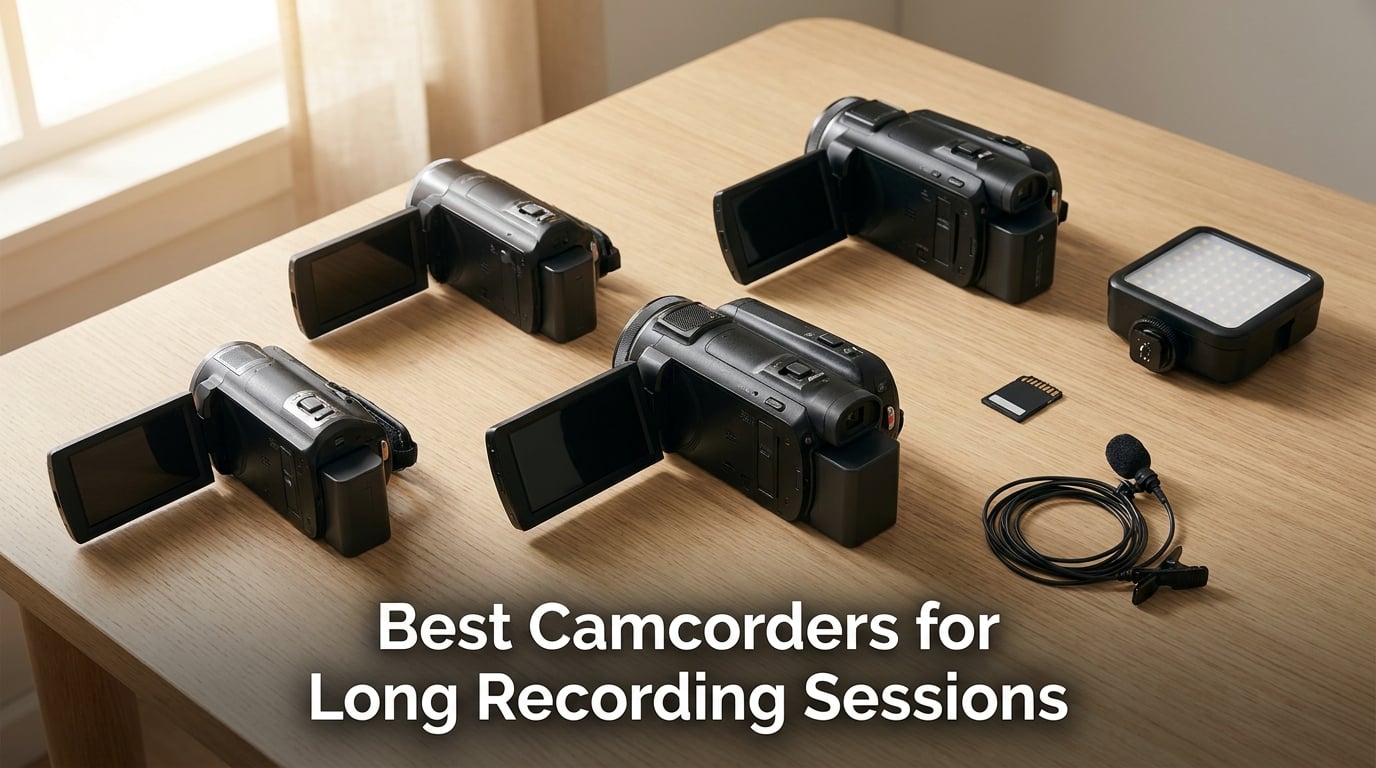 Best Camcorders for Long Recording Sessions