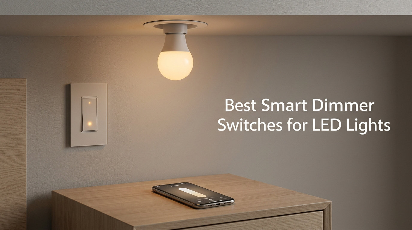 Best Smart Dimmer Switches for LED Lights