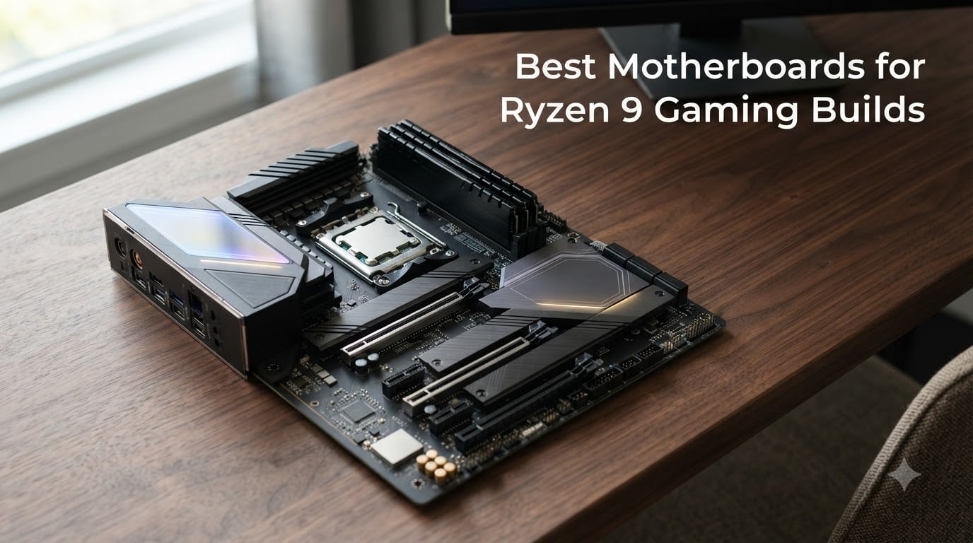 Best Motherboards for Ryzen 9 Gaming Builds