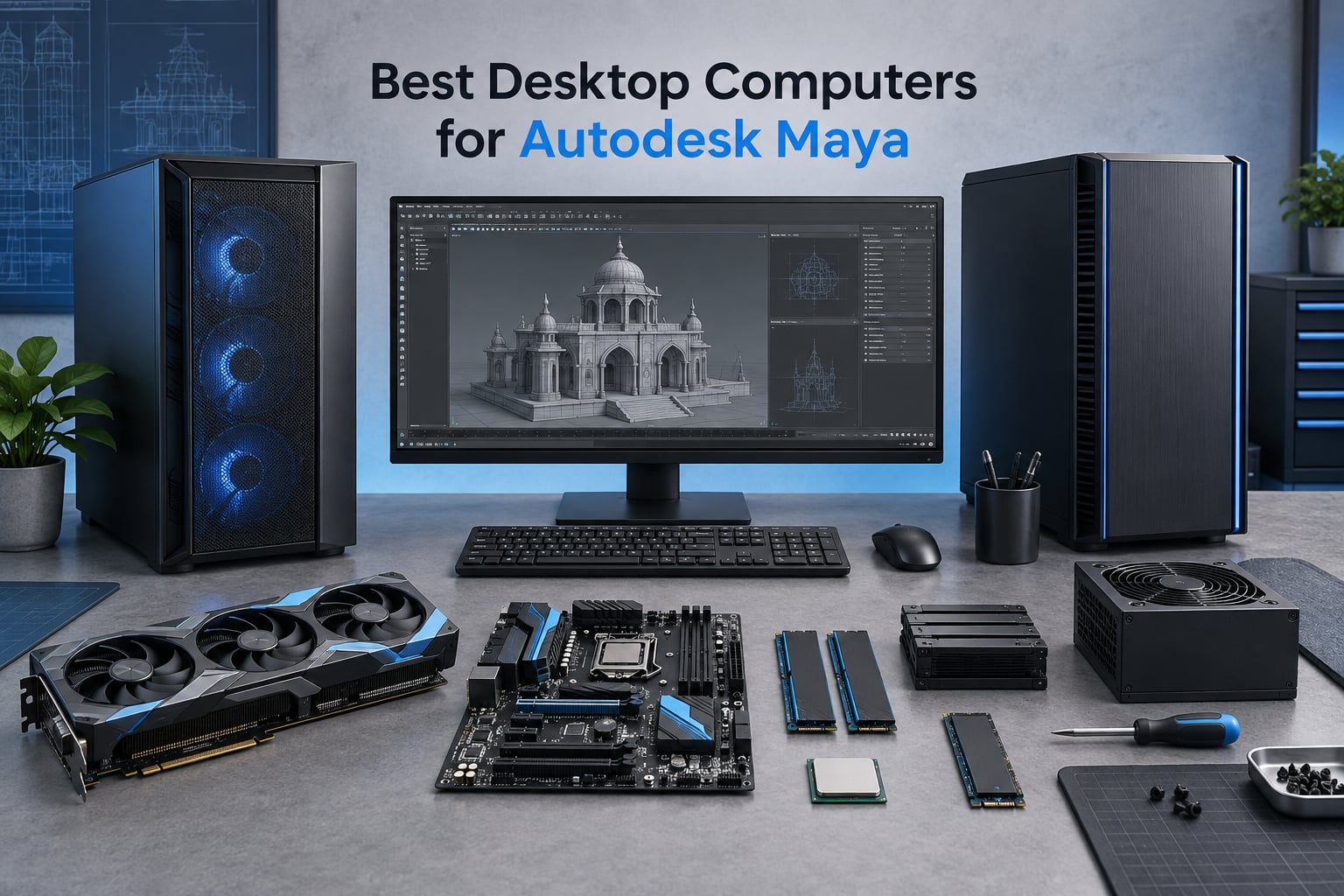 Best Desktop Computers for Autodesk Maya