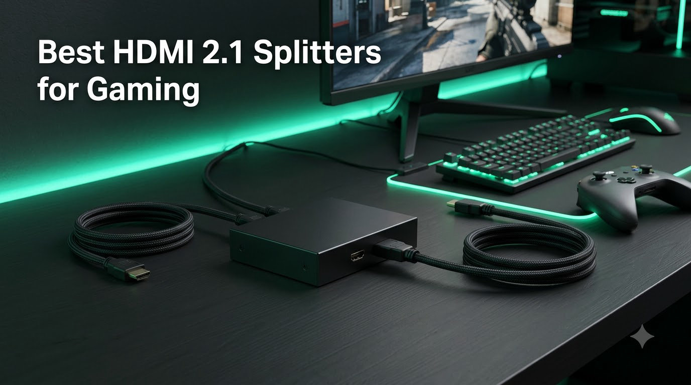 Best HDMI 2.1 Splitters for Gaming