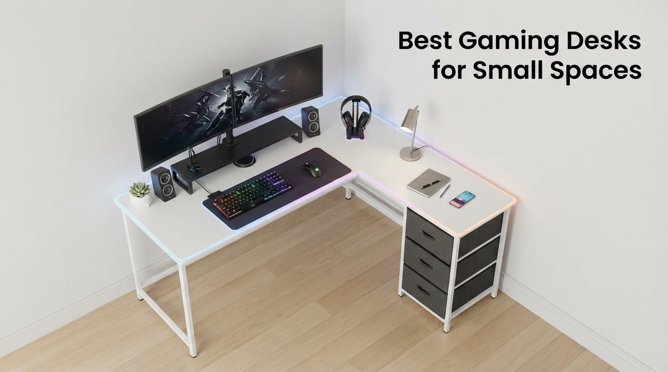 Best Gaming Desks for Small Spaces