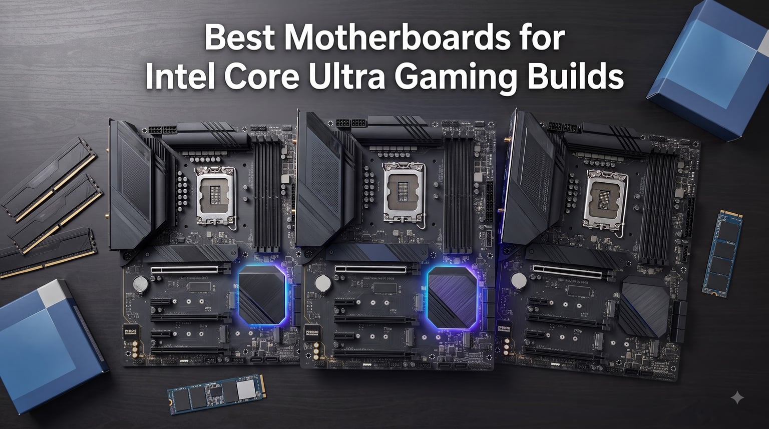 Best Motherboards for Intel Core Ultra Gaming Builds