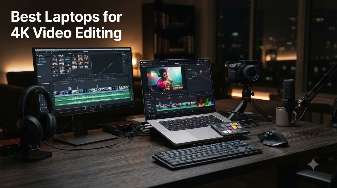 Best Laptops for 4K Video Editing