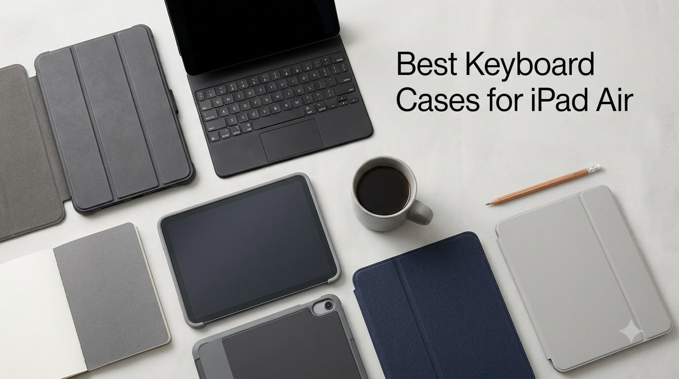 Best Keyboard Cases for iPad Air