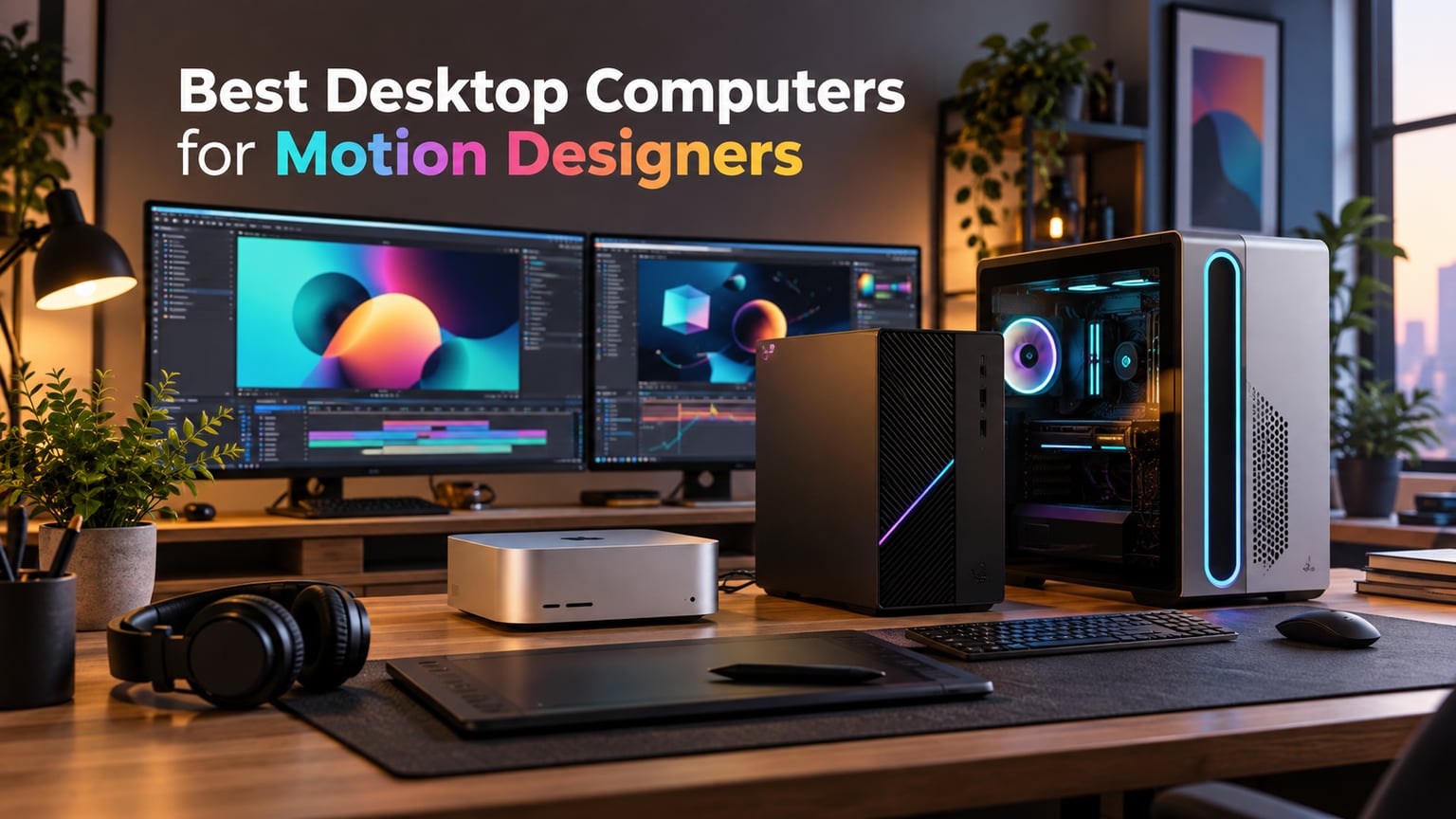 Best Desktop Computers for Motion Designers