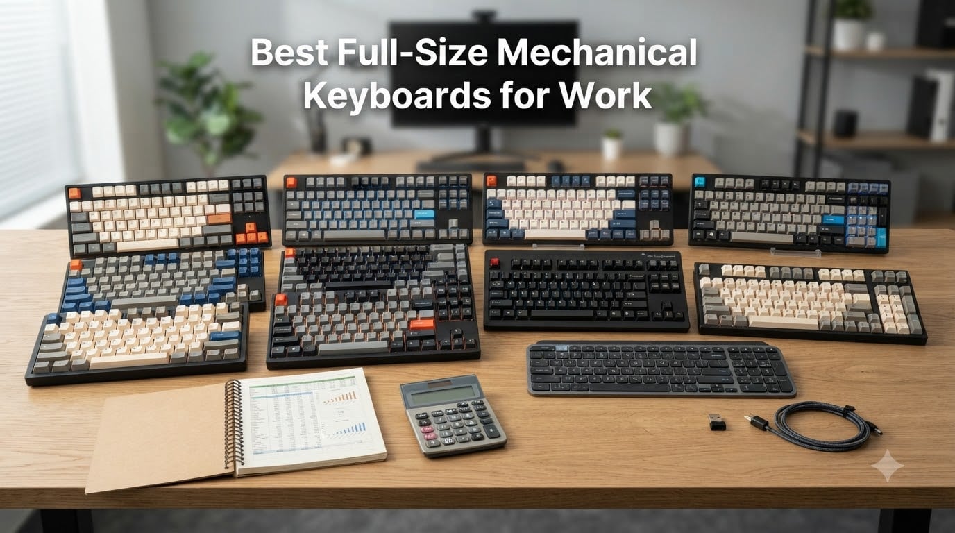Best Full-Size Mechanical Keyboards for Work