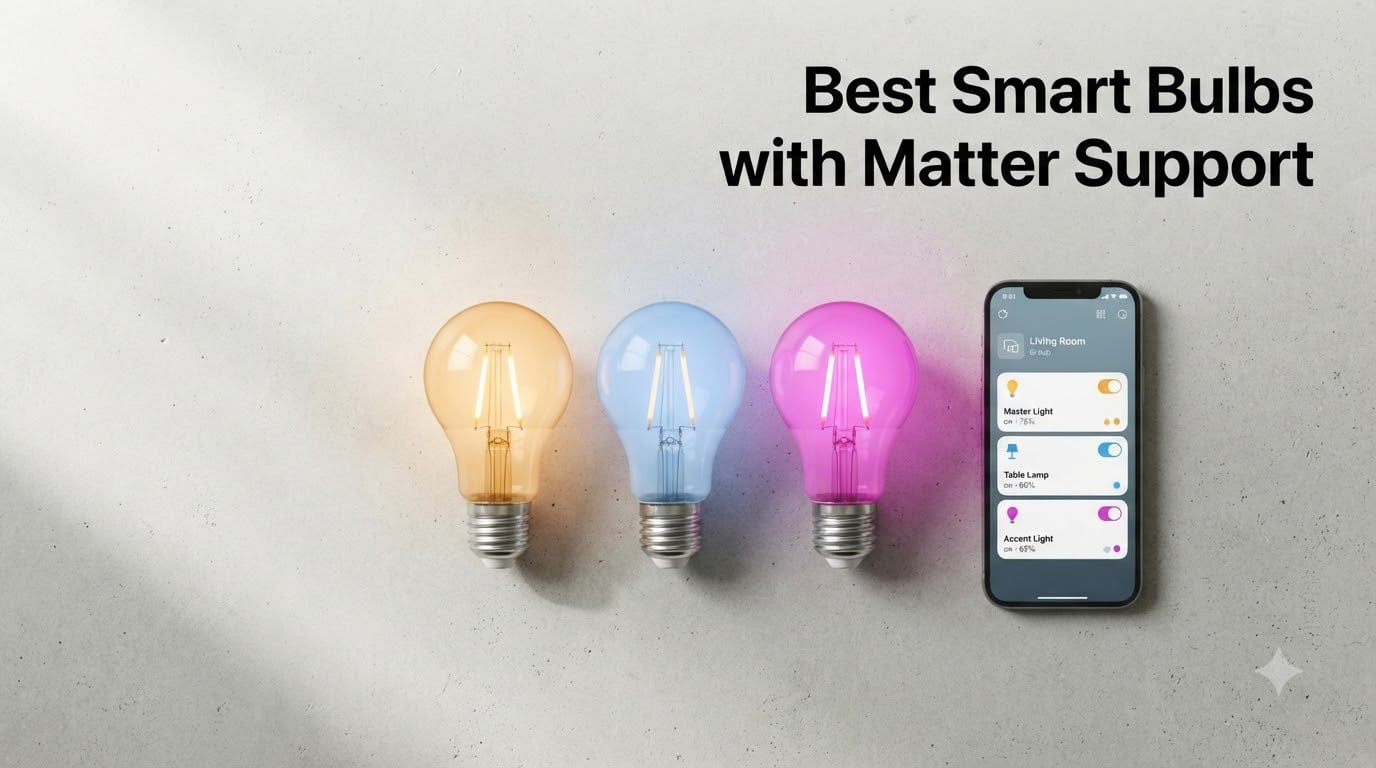 Best Smart Bulbs with Matter Support