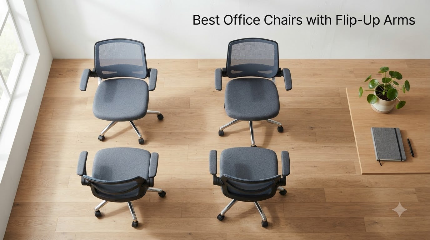 Best Office Chairs with Flip-Up Arms