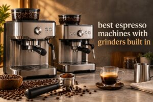 best espresso machines with grinders built in