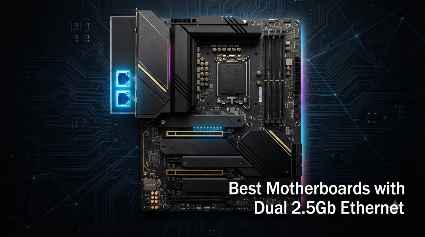 Best Motherboards with Dual 2.5Gb Ethernet