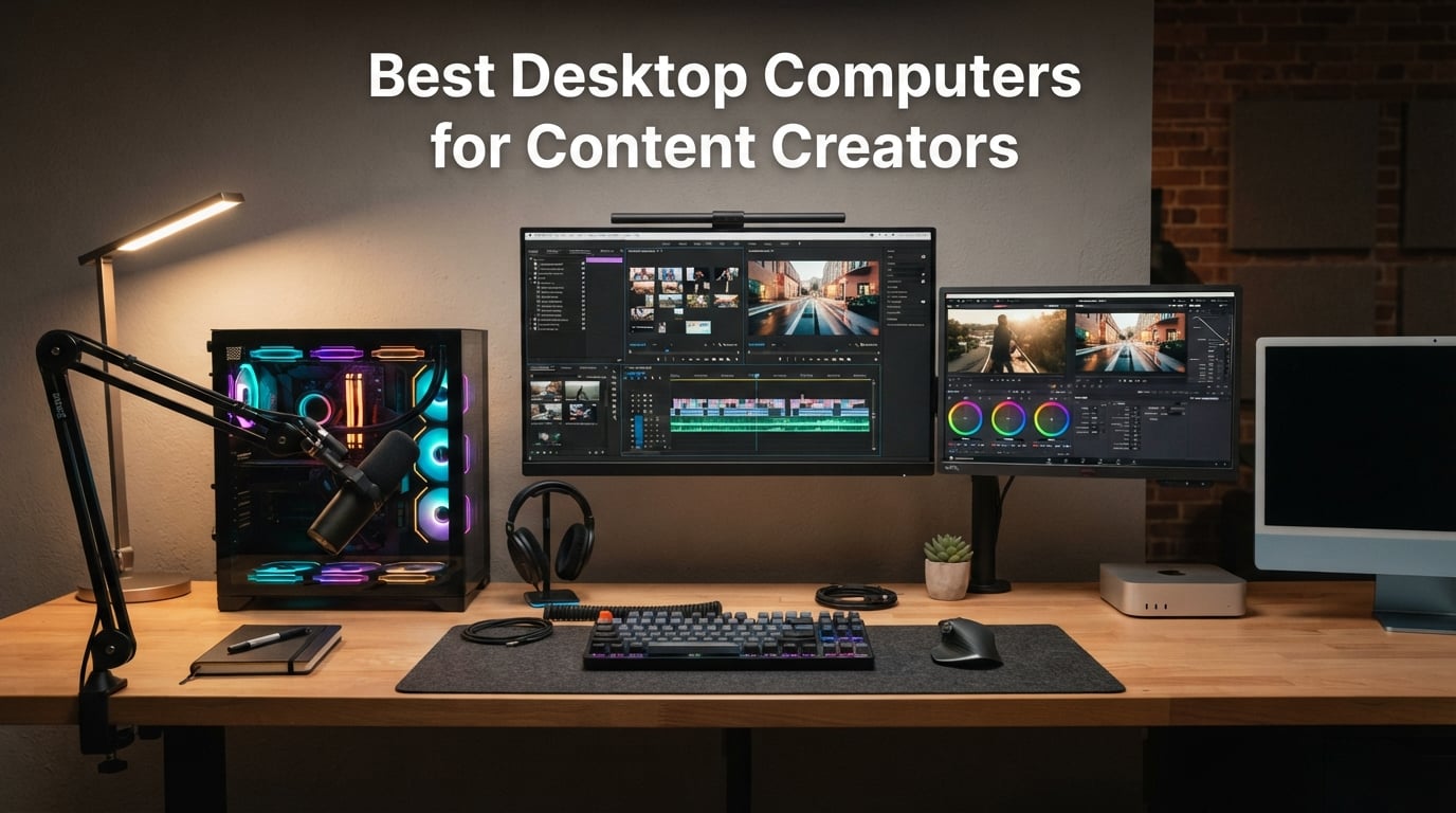 Best Desktop Computers for Content Creators