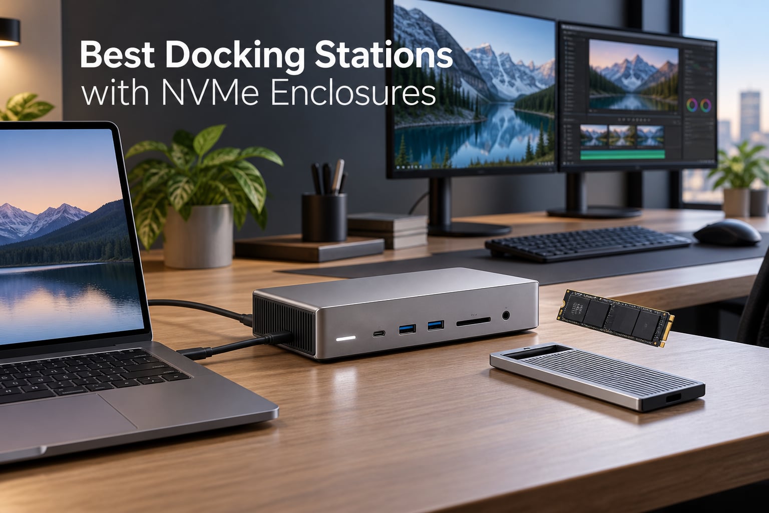 Best Docking Stations with NVMe Enclosures