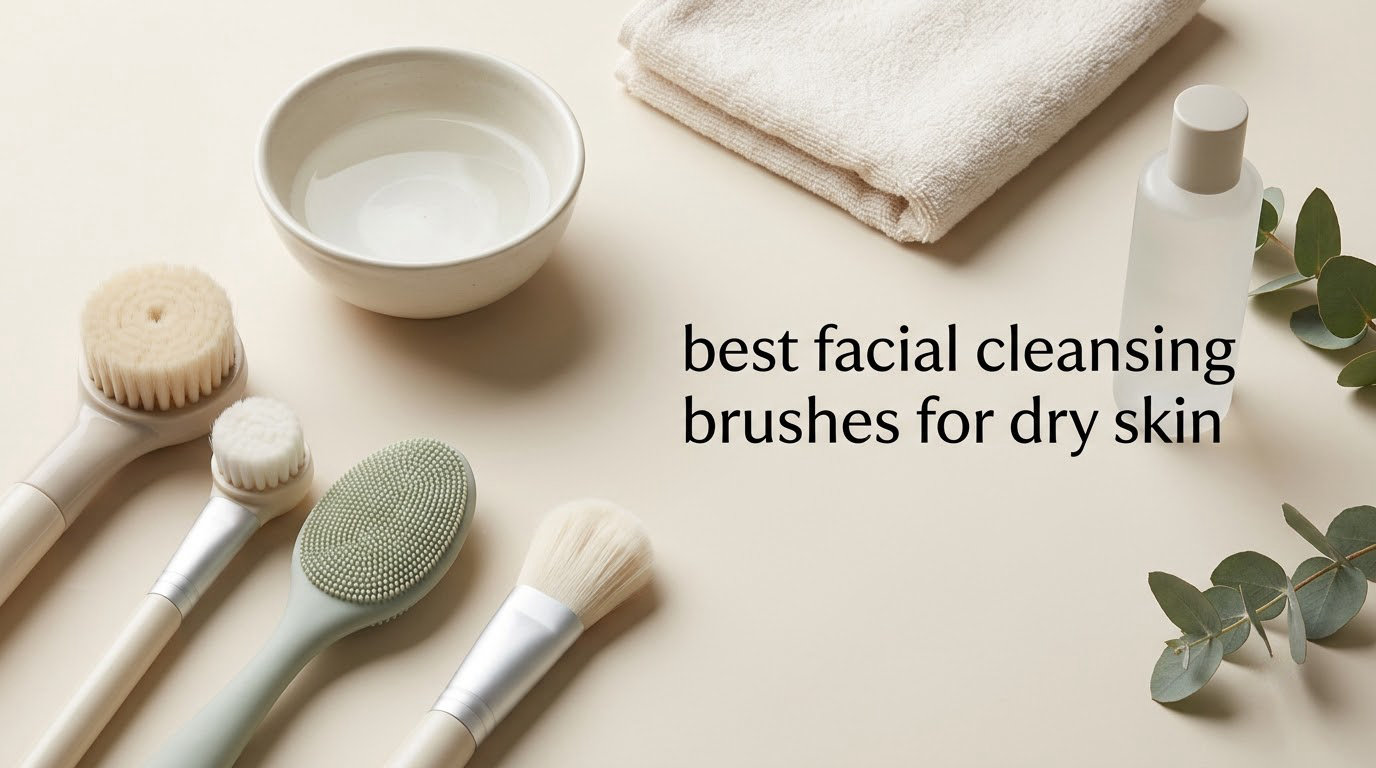 best facial cleansing brushes for dry skin