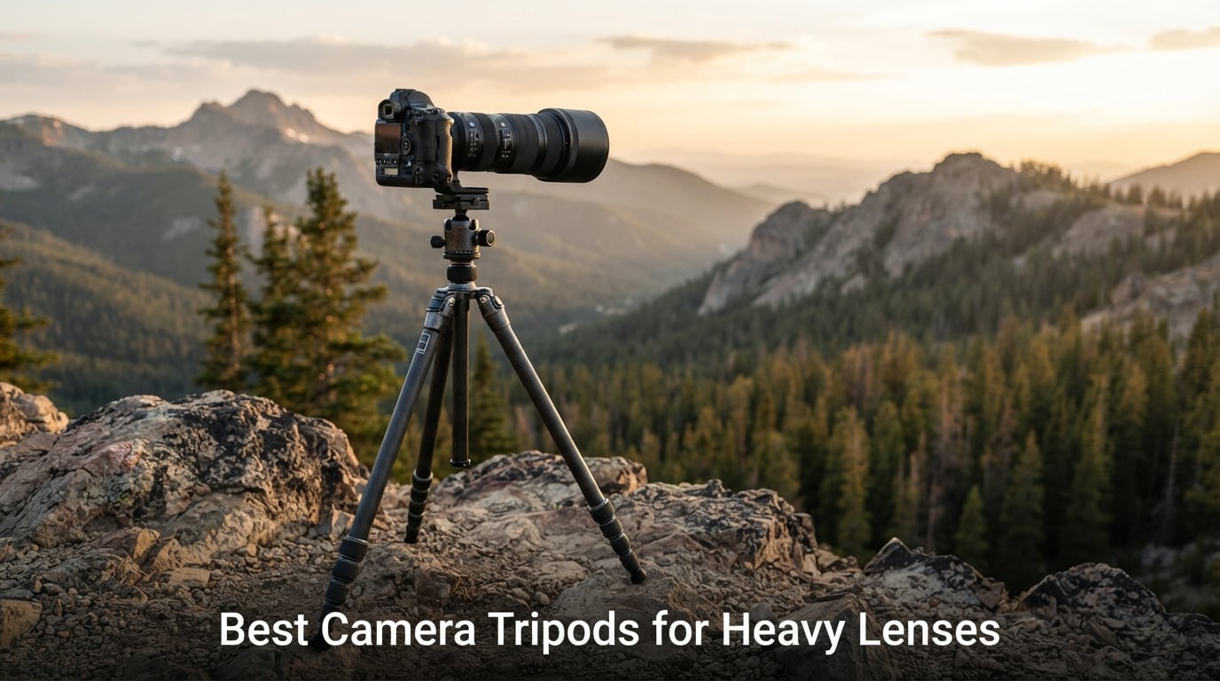 Best Camera Tripods for Heavy Lenses