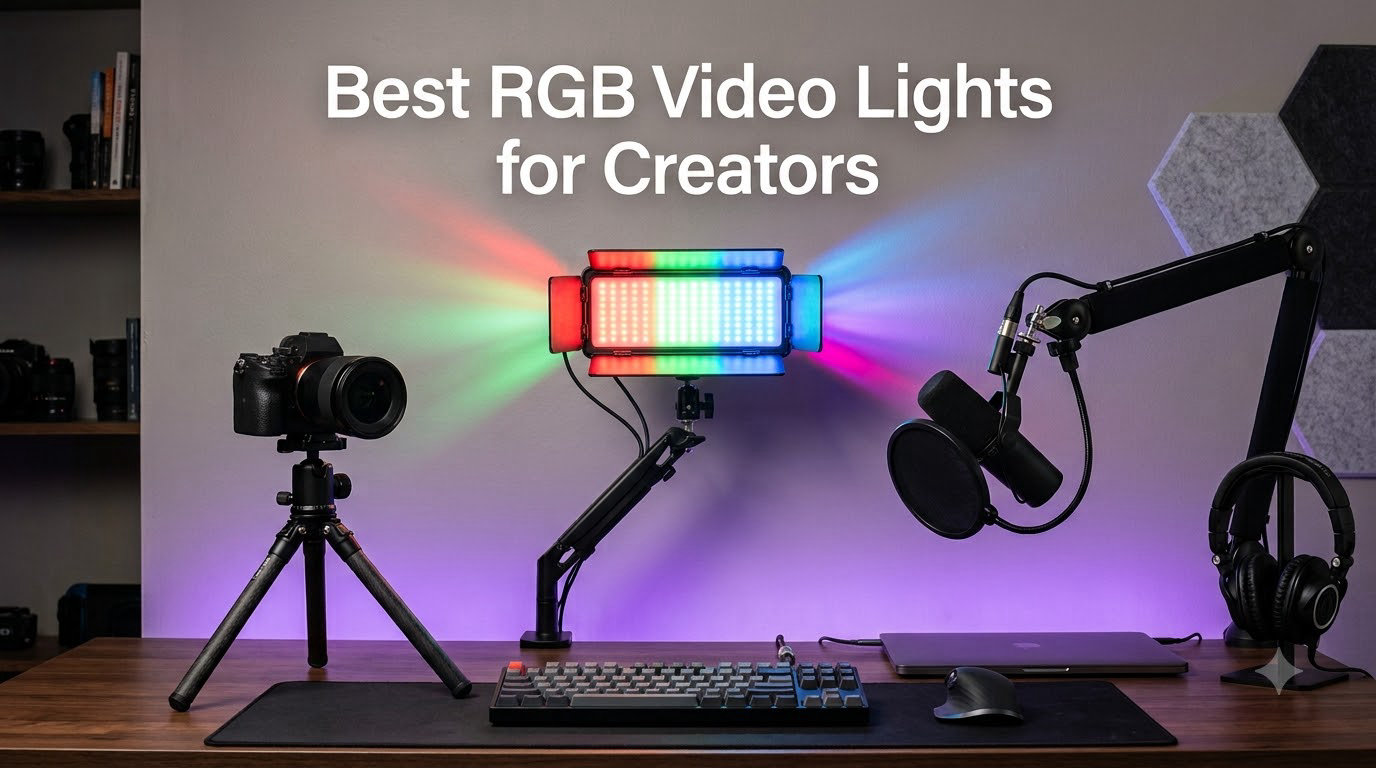 Best RGB Video Lights for Creators