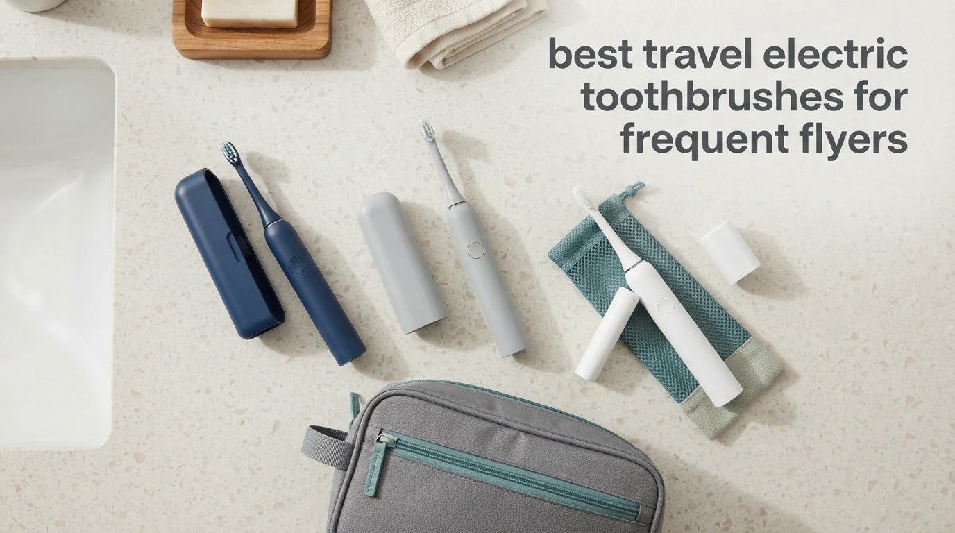 best travel electric toothbrushes for frequent flyers