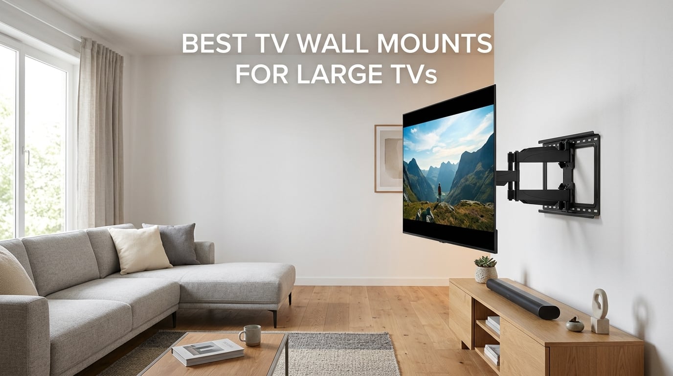 Best TV Wall Mounts for Large TVs