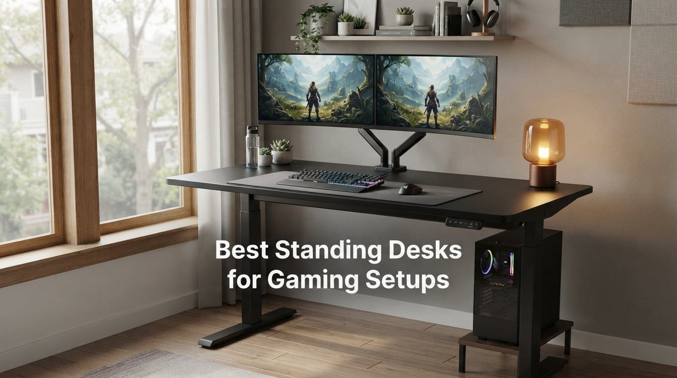Best Standing Desks for Gaming Setups