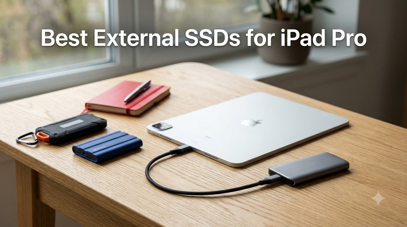 Best External SSDs for iPad Pro