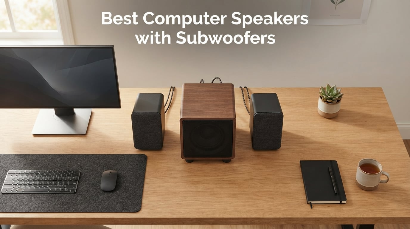 Best Computer Speakers with Subwoofers