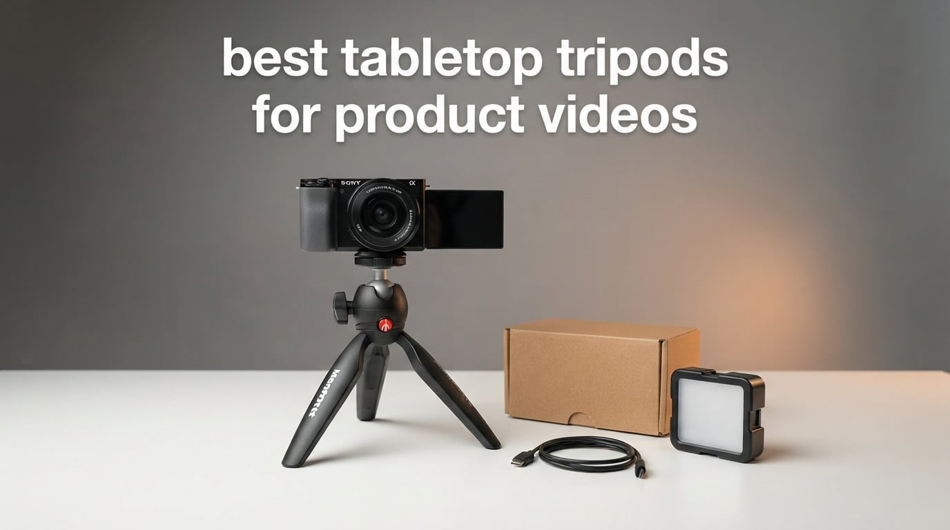 best tabletop tripods for product videos