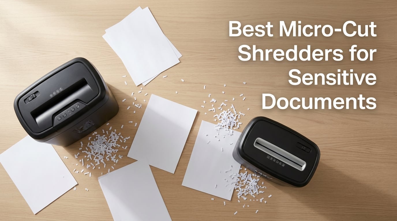 Best Micro-Cut Shredders for Sensitive Documents