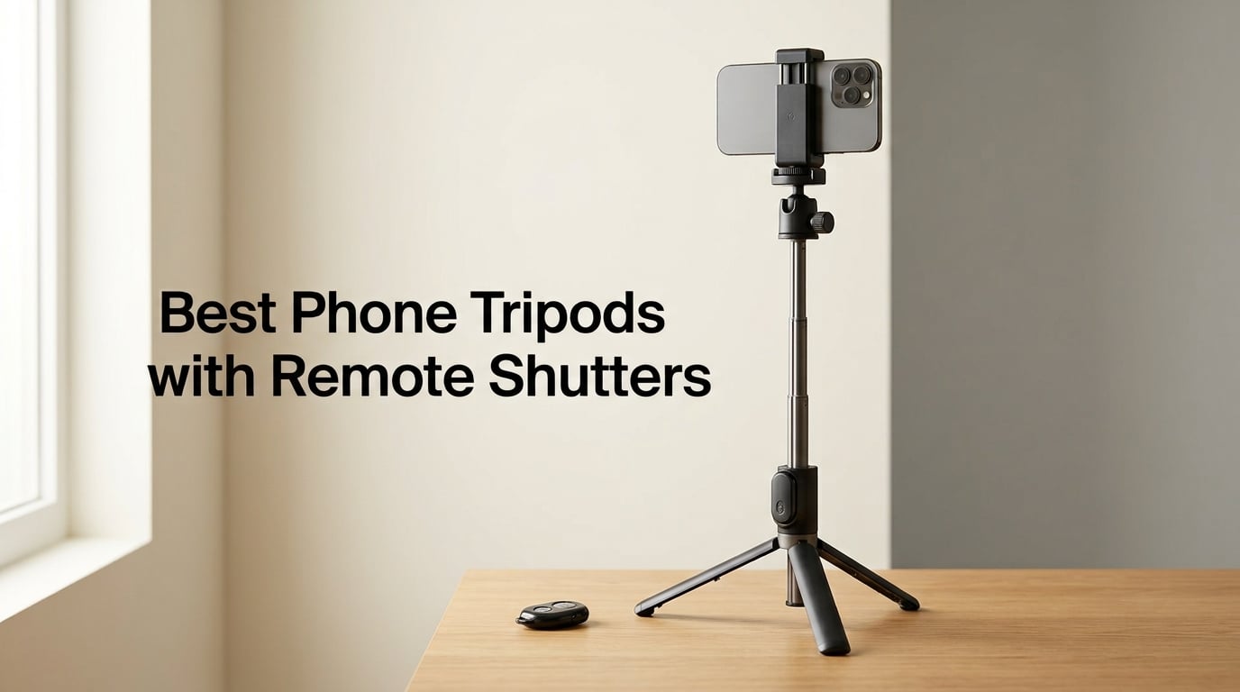 Best Phone Tripods with Remote Shutters