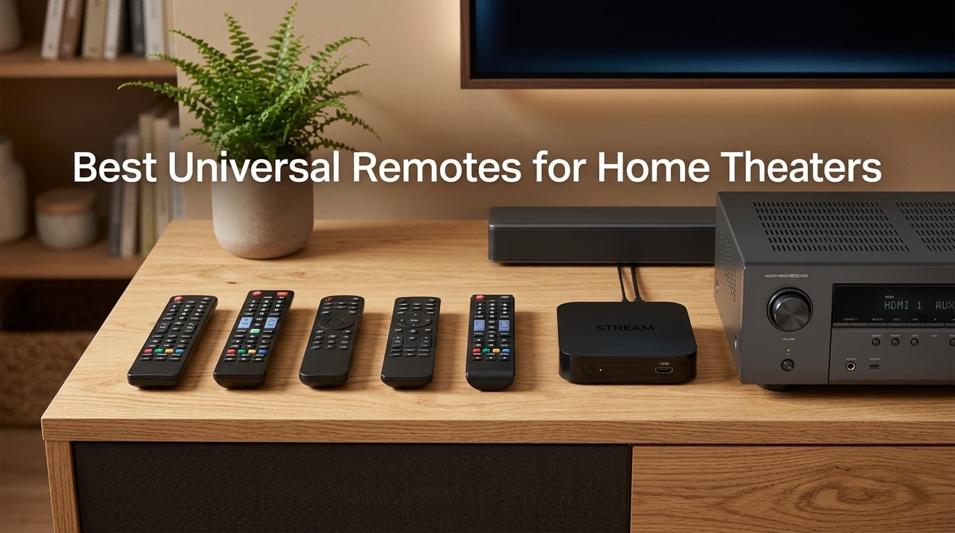 Best Universal Remotes for Home Theaters