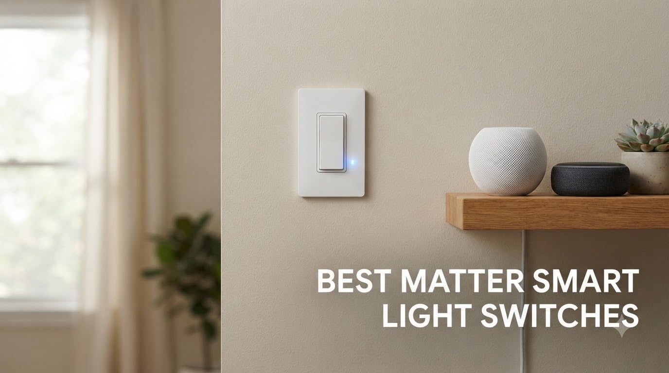 Best Matter Smart Light Switches