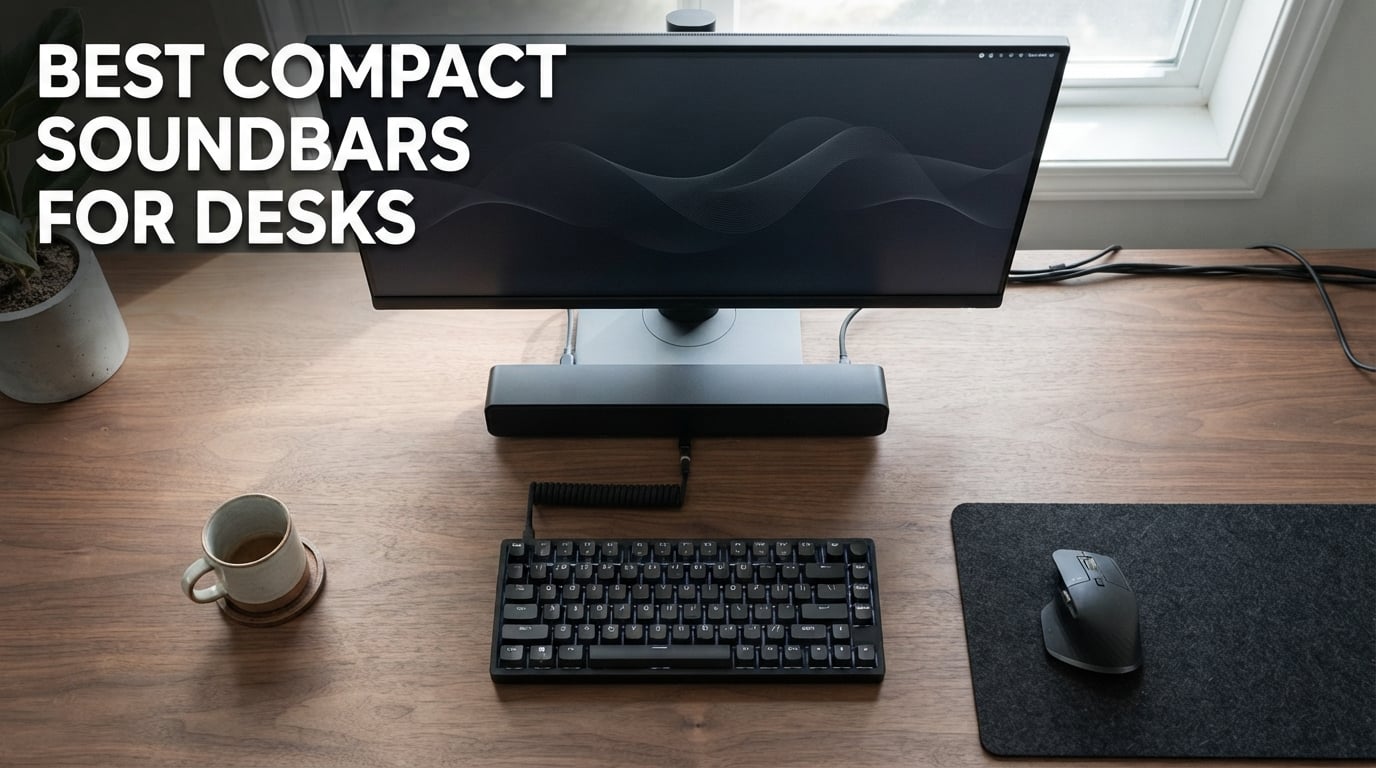 Best Compact Soundbars for Desks