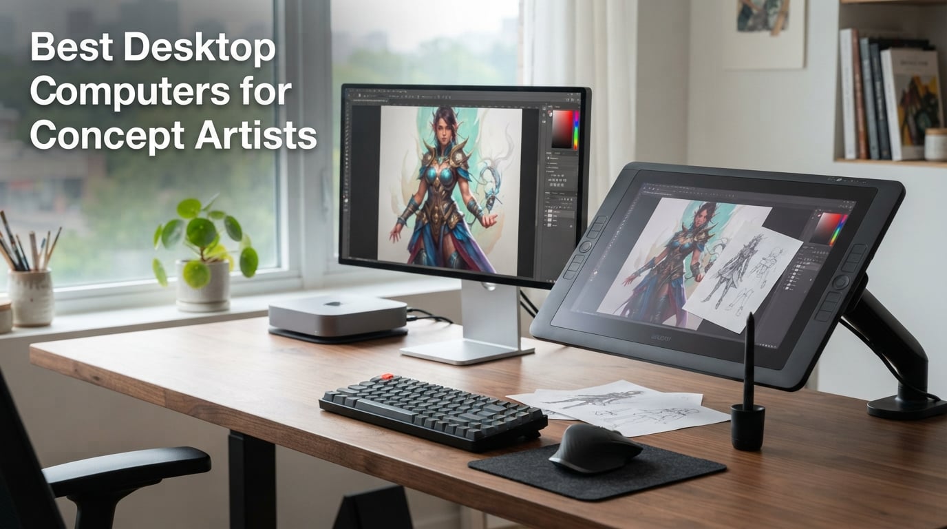 Best Desktop Computers for Concept Artists