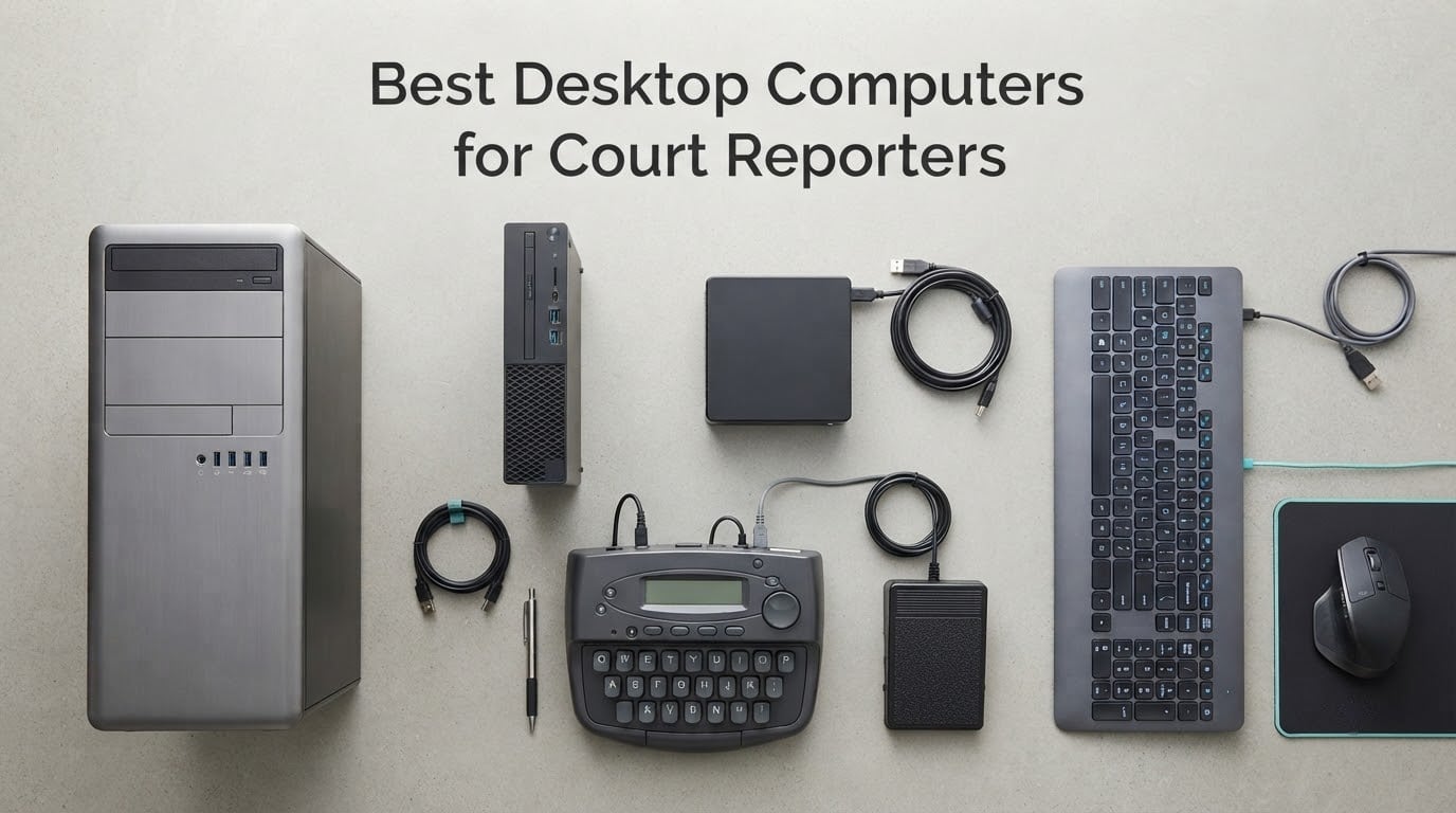 Best Desktop Computers for Court Reporters