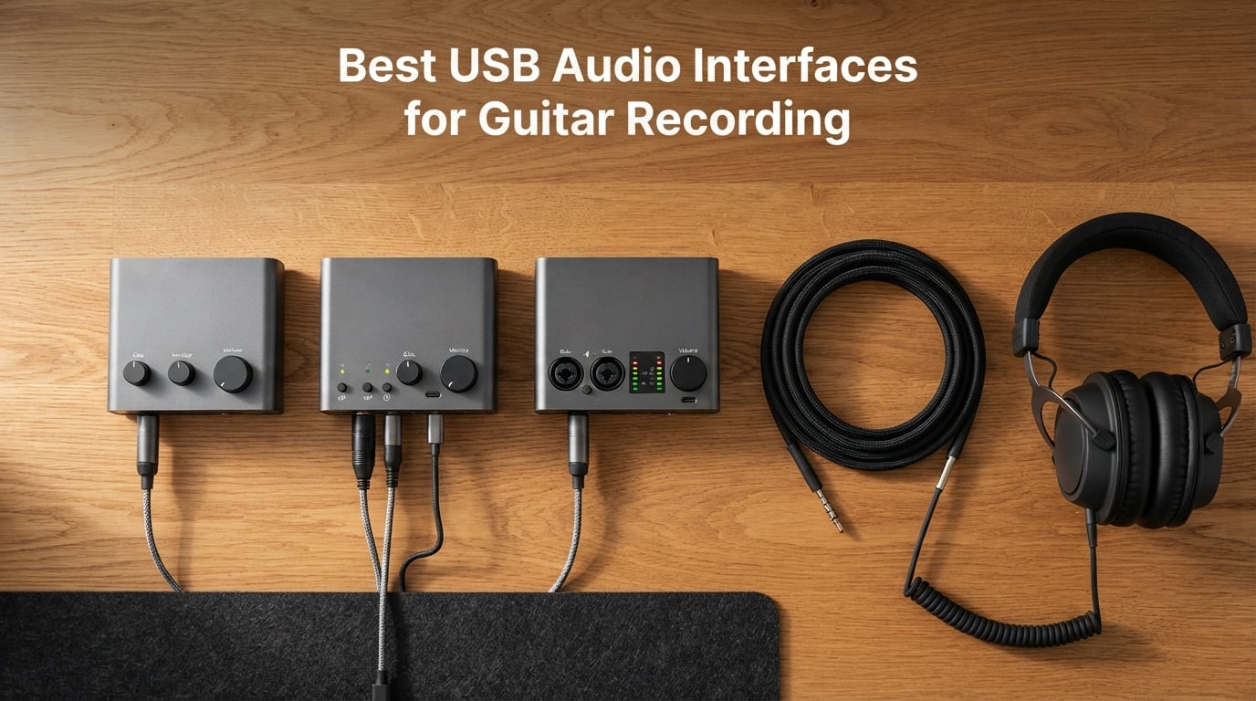 Best USB Audio Interfaces for Guitar Recording
