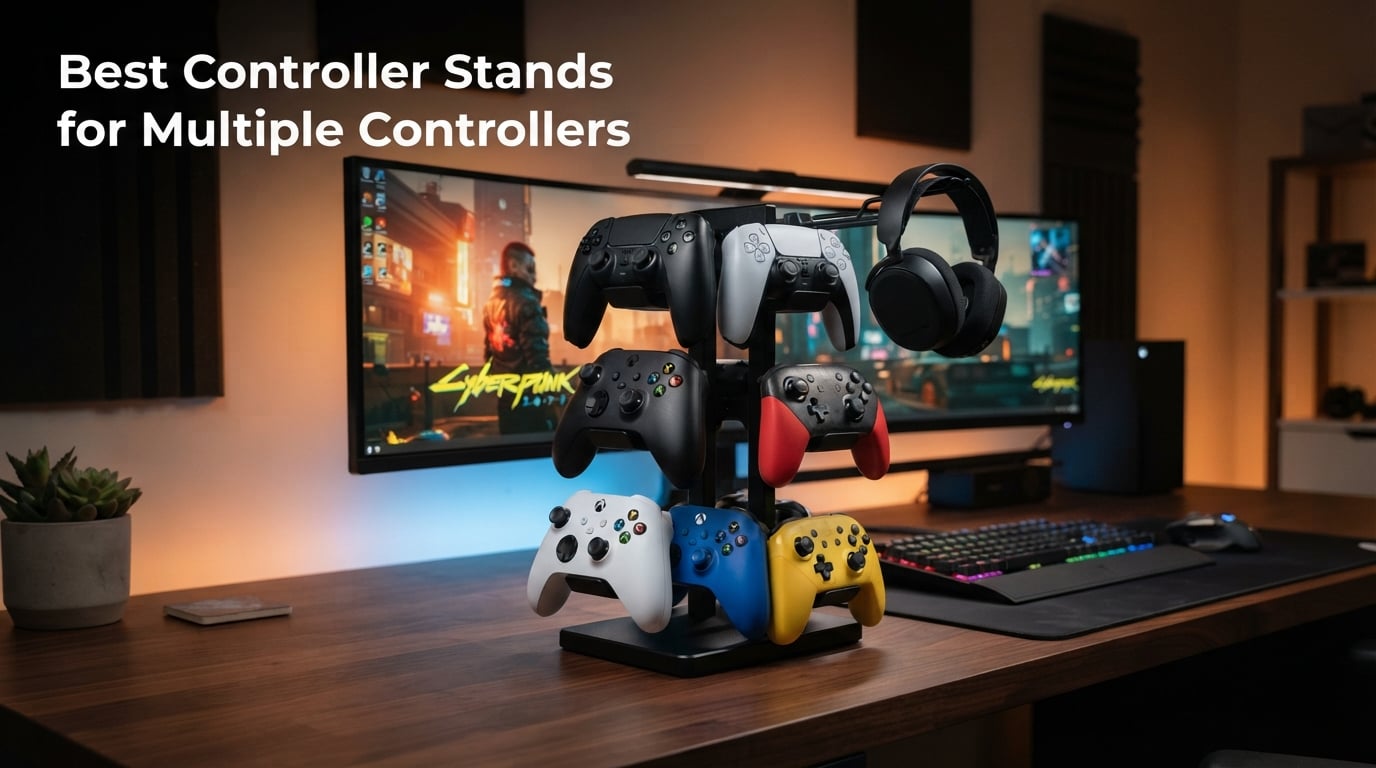 Best Controller Stands for Multiple Controllers
