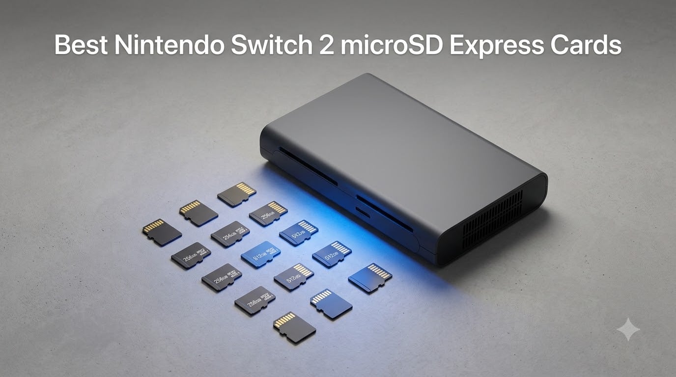 Best Nintendo Switch 2 microSD Express Cards