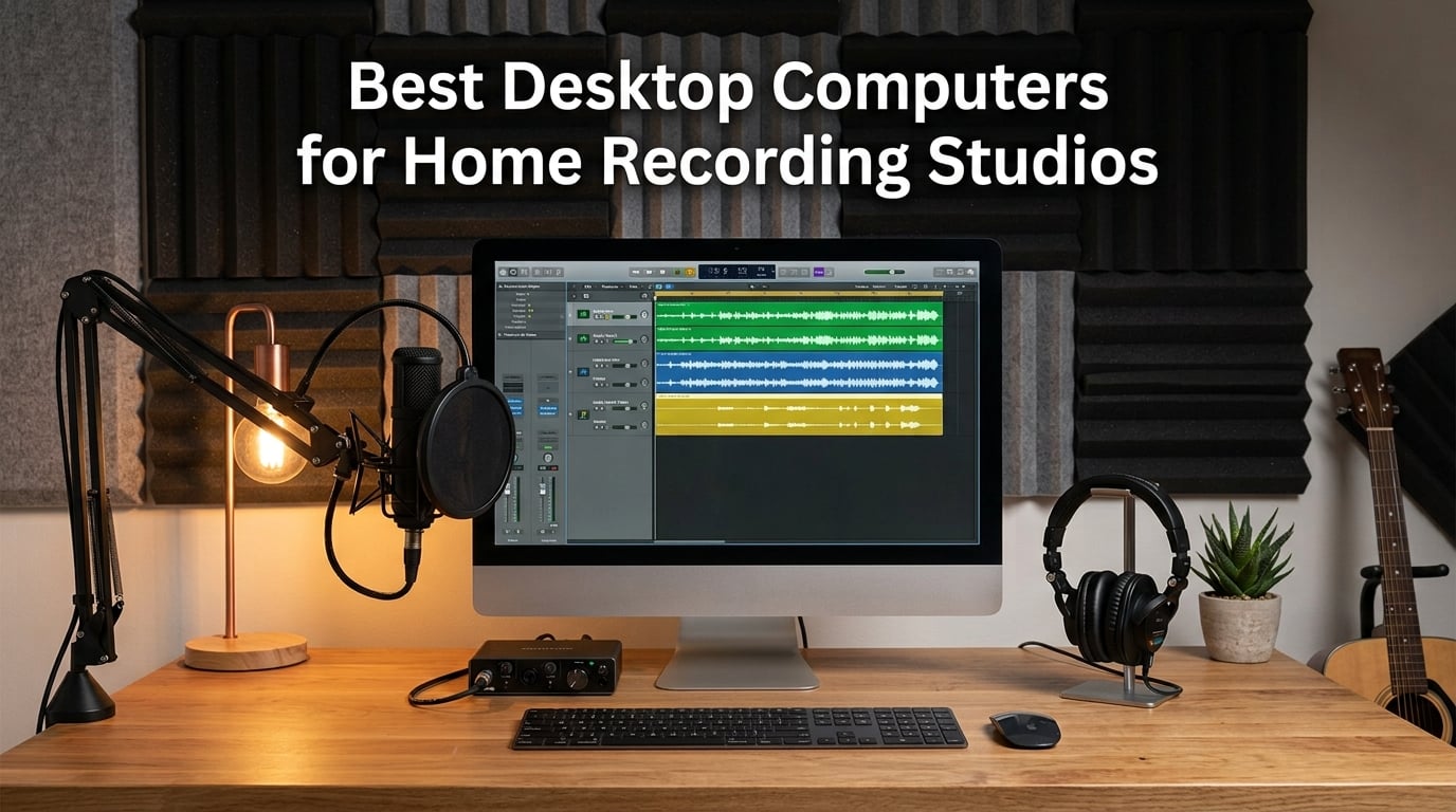 Best Desktop Computers for Home Recording Studios