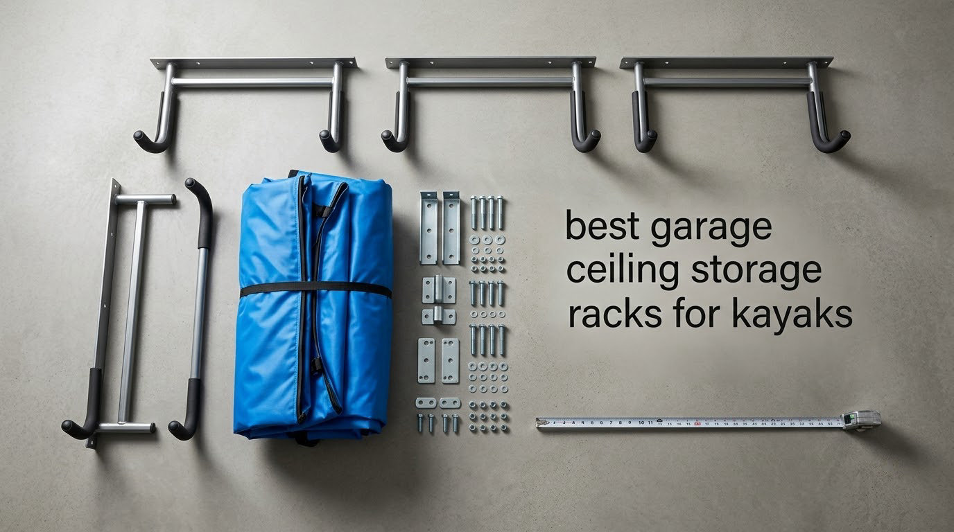 best garage ceiling storage racks for kayaks