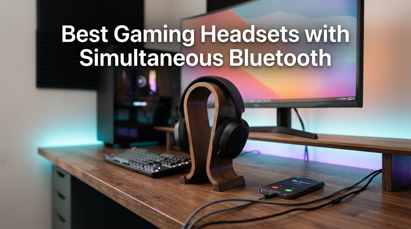 Best Gaming Headsets with Simultaneous Bluetooth