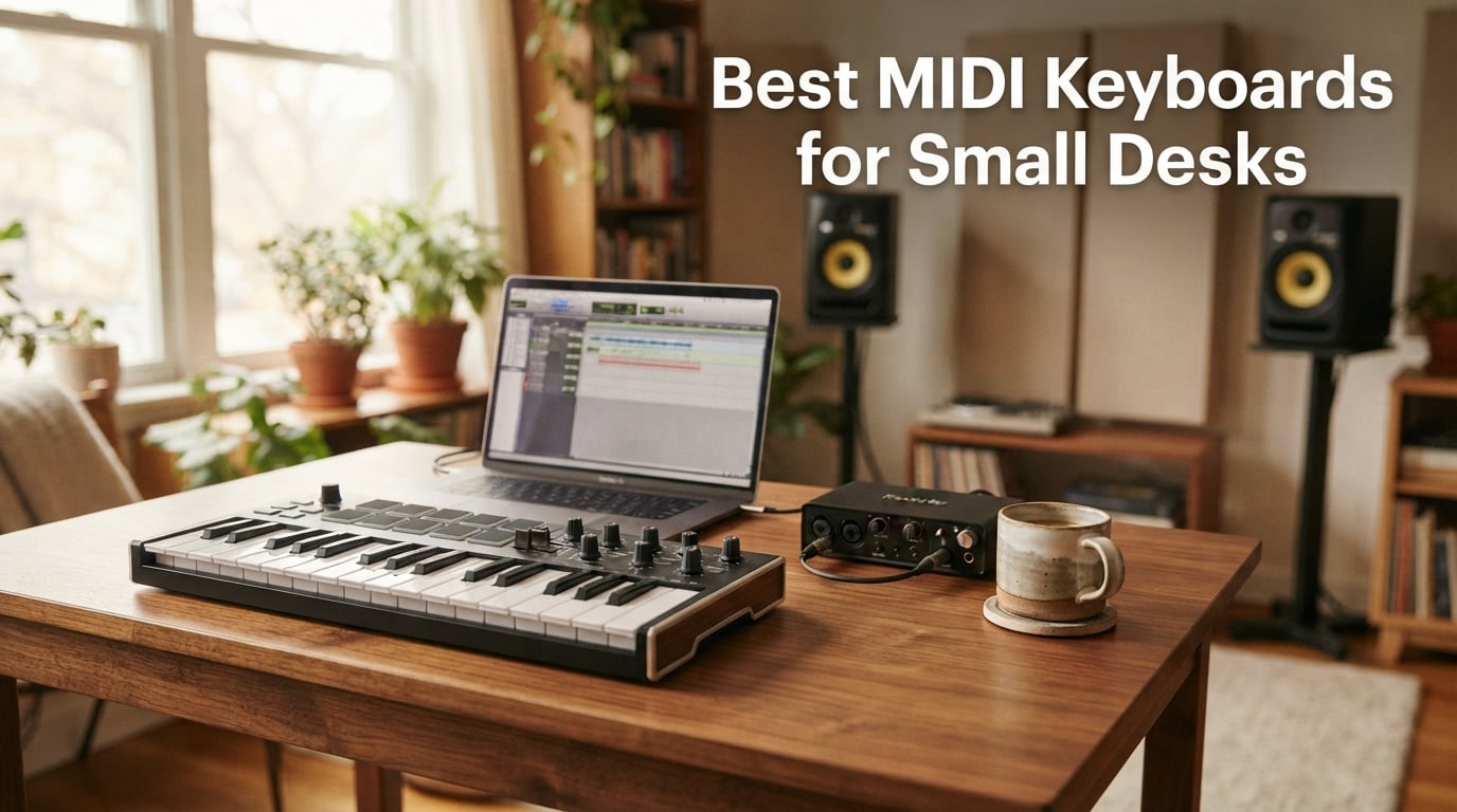 Best MIDI Keyboards for Small Desks