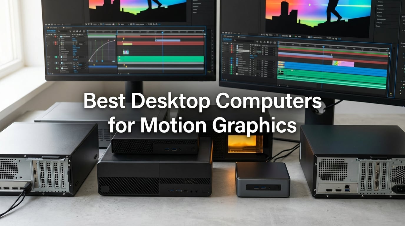 Best Desktop Computers for Motion Graphics