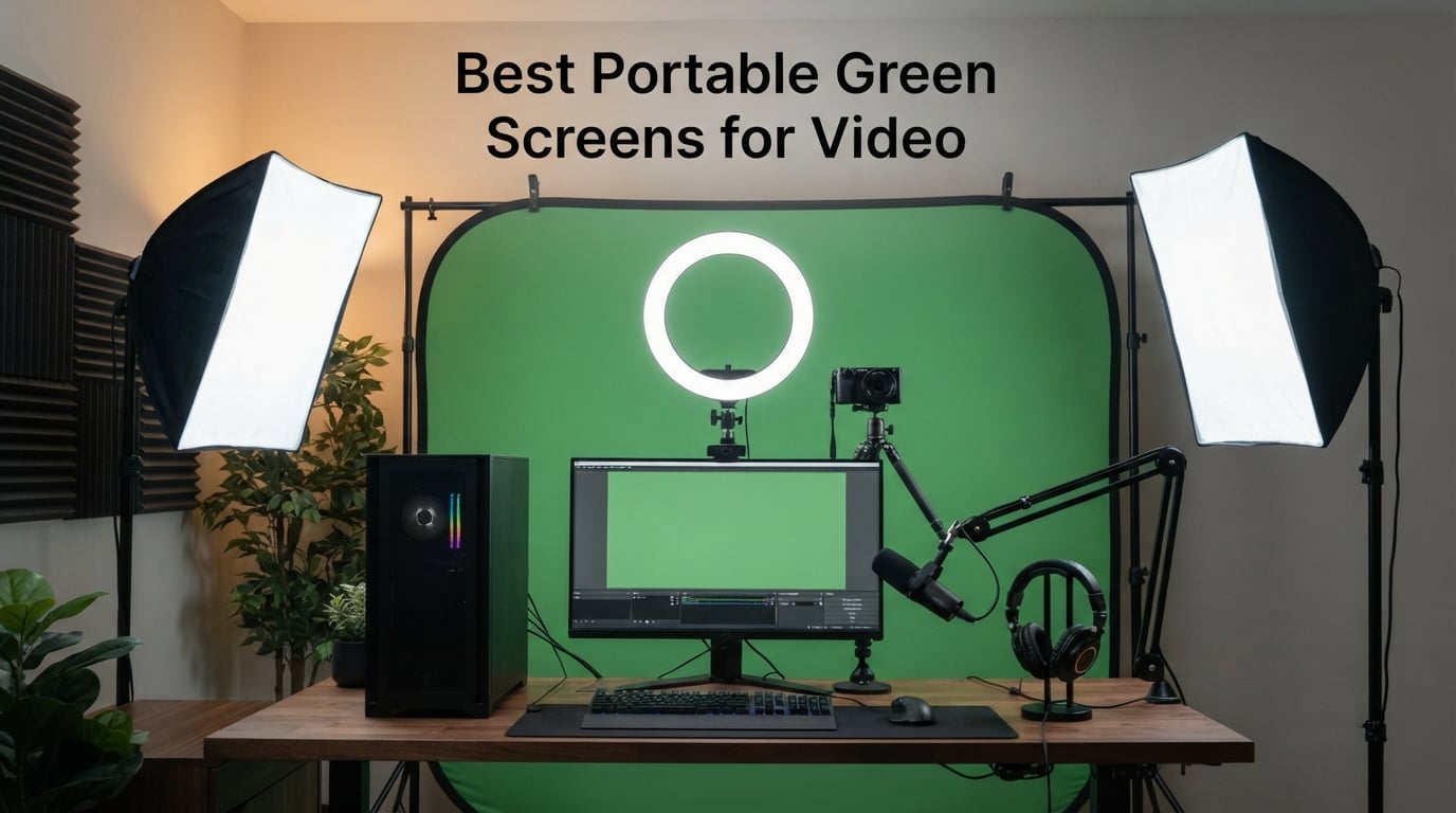Best Portable Green Screens for Video