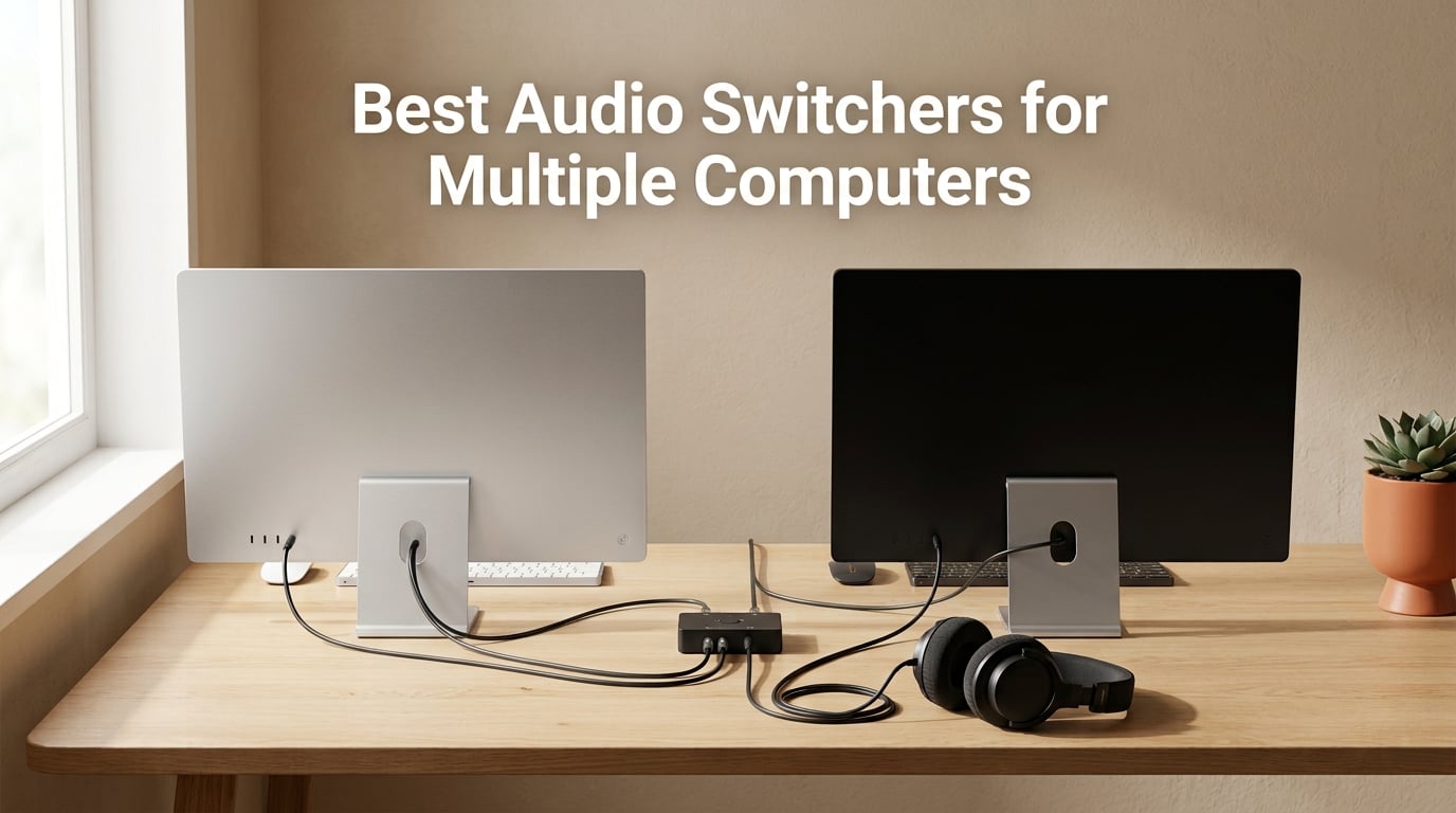 Best Audio Switchers for Multiple Computers