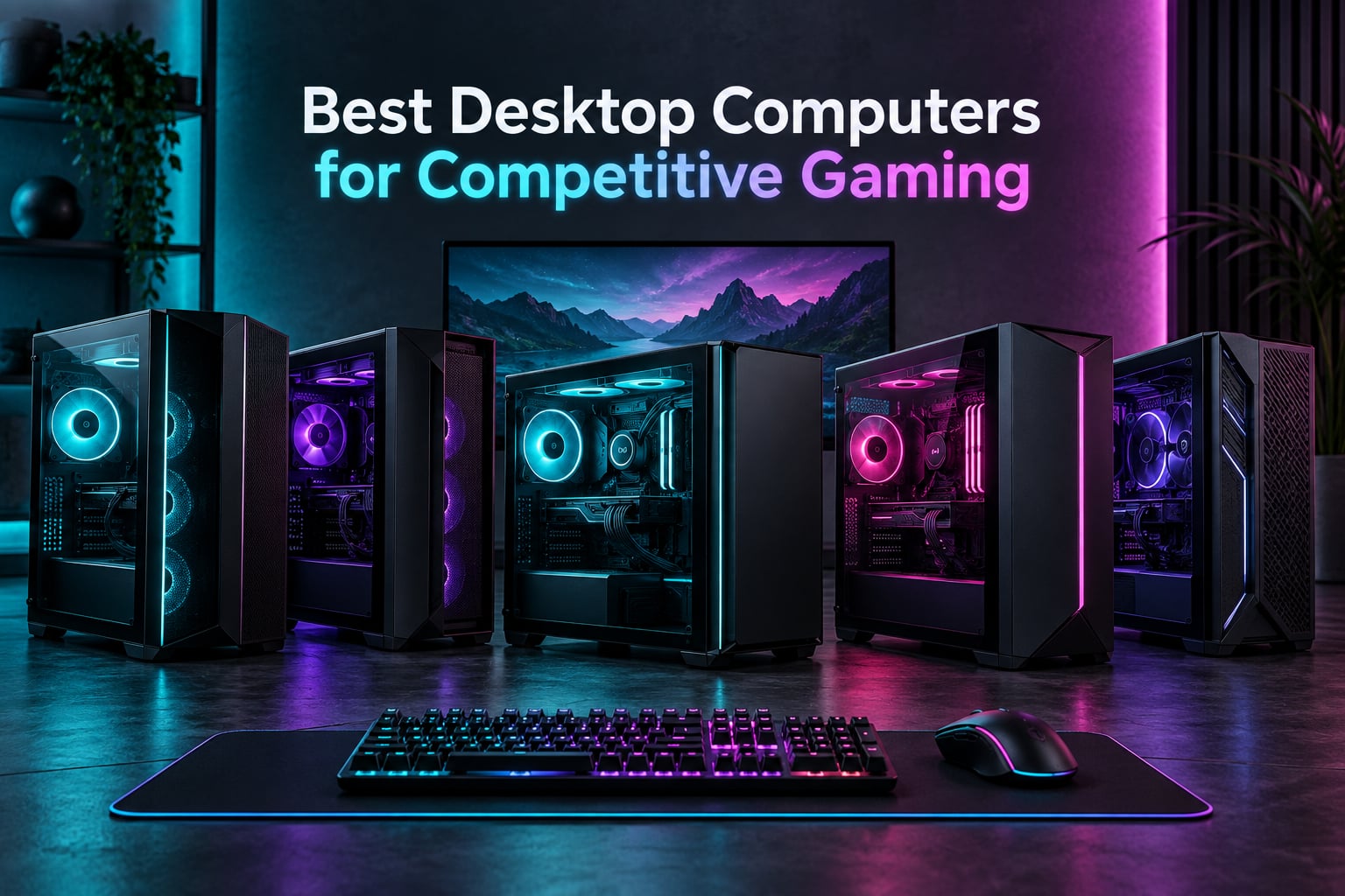 Best Desktop Computers for Competitive Gaming