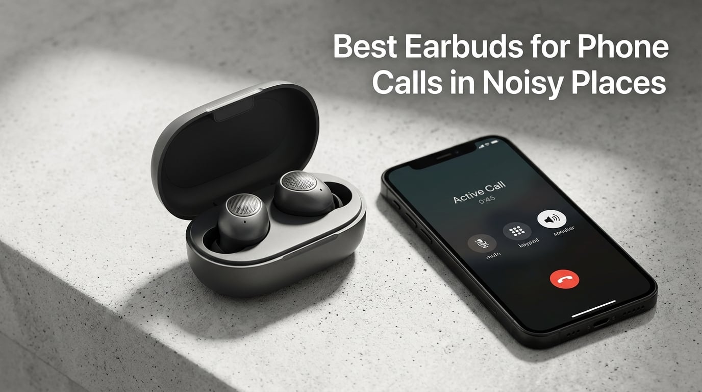 Best Earbuds for Phone Calls in Noisy Places