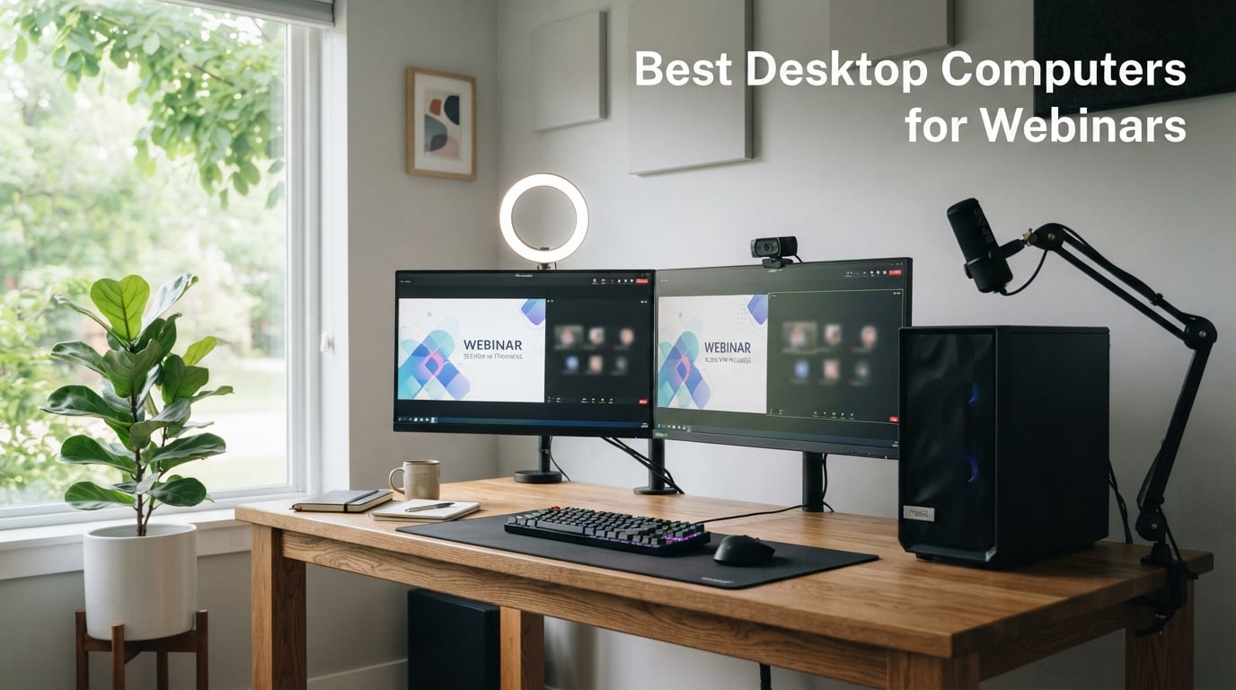 Best Desktop Computers for Webinars